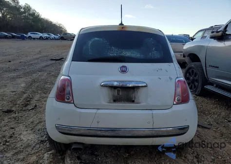 2012 Fiat 500 Lounge z USA, uszkodzony, nr VIN 3C3CFFCR0CT110972